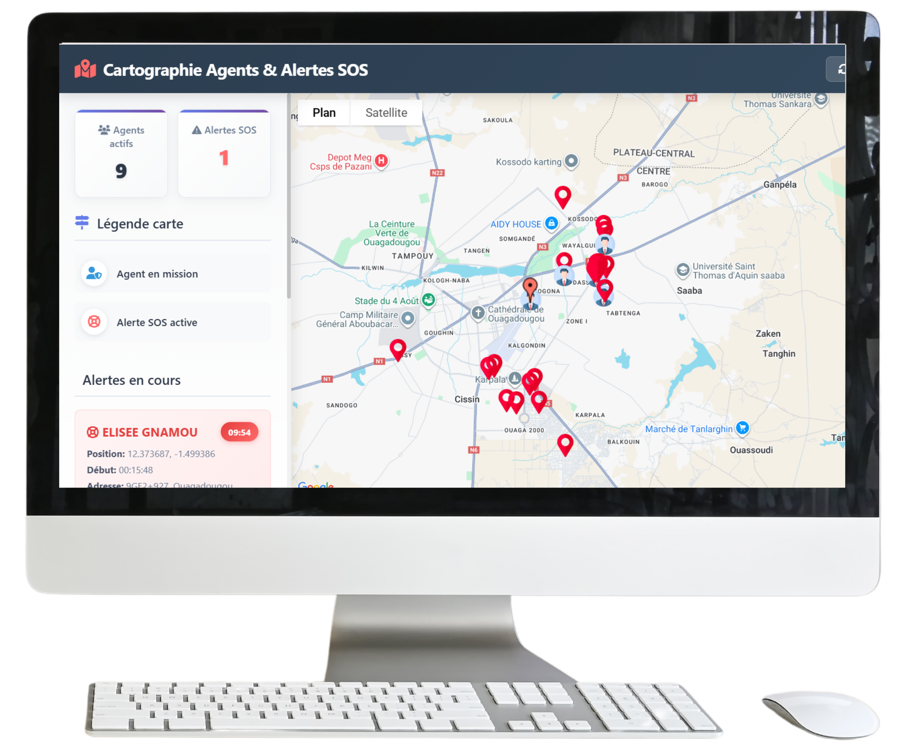 Mockup ordinateur SecureLink